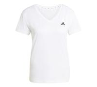 adidas Femme Workout Essentials V-Neck T-Shirt, White, XL