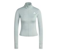 Adidas Optime Essentials Full Zip Sweatshirt Verde 2XL Donna
