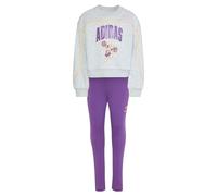 adidas Fille DISNEY MINNIE MOUSE JOGGER, light grey heather/Semi Ice Tangerine, 7-8 Years