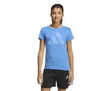 adidas Fille Essentials Big Logo T-Shirt, Ray Blue/White, 9-10 Years