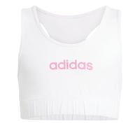 Adidas Fille Essentials Bra Top, White/Pink Fusion, 7-8 Years