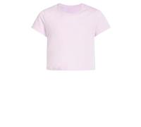 adidas Fille Essentials Logo T-Shirt, Ice Lavender/White, 5-6 Years