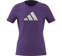 adidas Fille Everyday Glam Graphic T-Shirt Junior, Active Purple, 11-12 Years