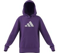 adidas Fille Glam Graphic Hoodie Junior, Active Purple/Ice Gold Met., 13-14 Years