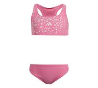 adidas Fille Glitter Bikini Set, Pink Fusion, 9-10 Years