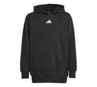 adidas Fille Junior Girls Hooded Jogger Set, black/white, 9-10 Years