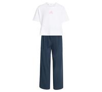 adidas Fille SEASONALS SWEAT RUFFLES SET, white/st tropic bloom, 4-5 Years