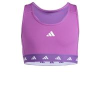 adidas Fille Techfit Power React Bra, Active Purple/White, 11-12 Years