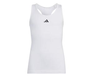 adidas Fille Techfit Tank, White/Black, 14-15 Years