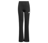adidas Fille TRAIN ESSENTIALS 3-STRIPES FLARED LEGGINGS, black/white, 13-14 Years