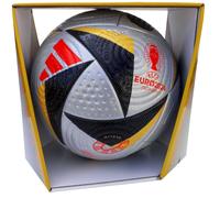 Pallone Fussballliebe Finale Pro Silver Metallic / Gold Metallic / Black / Solar Red 5