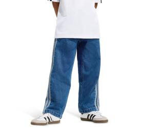 Adidas Firebird Bambini - Pantaloni Blu - Taglia 123 - 128 CM - Twill di Cotone Blue 123 - 128 CM