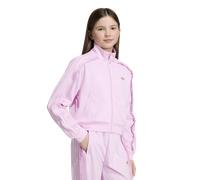 Adidas Originals Firebird Loose Short Track Full Zip Sweatshirt Rosa 14-15 Years Ragazza