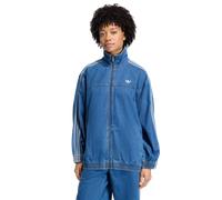 Adidas Firebird Donna - Top da pista Blu - Taglia S (34-36) - Jersey di cotone Blue S (34-36)
