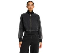 Adidas Firebird Donna - Top da pista Nero - Taglia 42 - Jersey di cotone Black 42