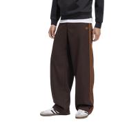 Adidas Firebird Uomo - Pantaloni Marrone - Taglia M - Poly Mesh Brown M