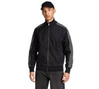 Adidas Firebird Uomo - Top da pista Nero - Taglia L - Denim di cotone Black L