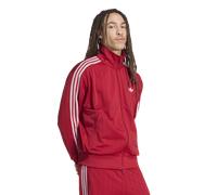 Adidas Originals - Felpa con zip e logo - - Sweatshirts & Hoodies - Uomo - Rosso - XL