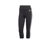 adidas Essentials Train 3-Stripes High-Waisted Calzamaglia Donna-Nero in nero, Taglia: XS