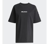 Adidas Five Ten Maglietta A Maniche Corte Logo In Cotone Nero