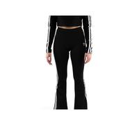adidas Originals - Leggings a zampa neri con tre strisce-Nero XL