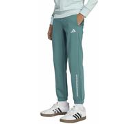 adidas Fleece Jr - pantaloni fitness - ragazzo 13-14A Green junior Recycled Polyester