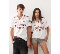 adidas - Football Arsenal 25/26 - Terza maglia bianca con colletto-Rosso L