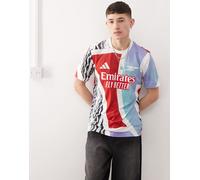 adidas Football - Arsenal - Maglia pre-match con stampa color rosso, bianco e blu L