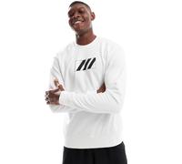 adidas Football - Copa - Felpa bianca con stampa-Bianco XL