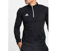 adidas Football - Entrada 22 - Felpa con cerniera lampo corta, colore nero XS