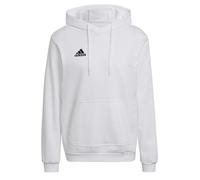 adidas Football - Felpa con cappuccio bianca-Bianco XS