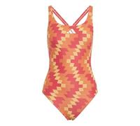 Costume da bagno intero adidas Football-Inspired Graphic Rouge 42