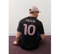 adidas Football - Inter Miami - Maglia fuori casa nera e rosa-Nero XL