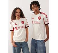 adidas Football - Maglia da trasferta del Liverpool 25/26 bianca e rossa-Bianco 2XL