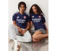 adidas Olympique Lyon 2025/26 Away Shirt, Indigo M