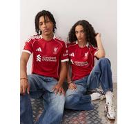 adidas Football - Maglia del Liverpool 25/26 per le partite in casa rossa-Rosso XS