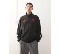 adidas Football - Manchester United 25/26 - Giacca anthem nera-Nero S