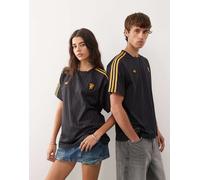 adidas Football - Manchester United Icon - Maglia nera e gialla-Nero M