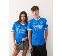 ADIDAS PERFORMANCE Maglia trikot 'REAL 3' blu cielo / bianco Uomo ADIDAS PERFORMANCE XL blu cielo / bianco