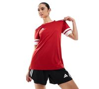 adidas Femme SQUADRA25 Jersey Short Sleeve, Team Power Red 2 / White, XL