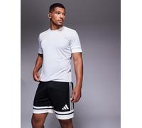 adidas - Football Squadra 25 - Pantaloncini neri e bianchi-Nero XL