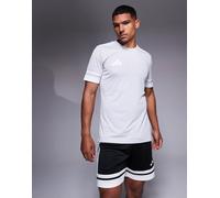 adidas Uomo SQUADRA25 Jersey Short Sleeve, Team Light Grey/White, XXL