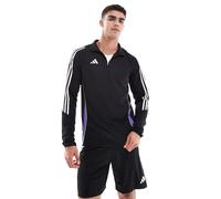 adidas Football - Tiro 24 - Top da allenamento nero / viola rush L