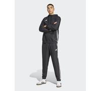 adidas - Football Tiro 25 Essentials - Pantaloni neri e bianchi-Nero S