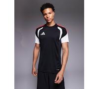 adidas - Football Tiro 26 - T-shirt nera e rossa-Nero M