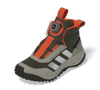 adidas FORTATRAIL Boa Shoes Kids, Scarpe Unisex-Bambini, Night Cargo/Matte Silver/Semi Impact Orange, 37 1/3 EU