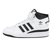 Adidas Forum Mid J, Scarpe da Ginnastica Basse Unisex - Bambini e Ragazzi, Bianco/Nucleo Nero/Bianco, 38 2/3 EU