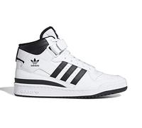 Adidas Forum Mid, Scarpe da Ginnastica Basse Uomo, Bianco/Nucleo Nero/Bianco, 44 EU