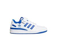 adidas Forum - Sneaker Basse da Uomo, Ftwr White Ftwr White Team Royal Blue, 44 EU