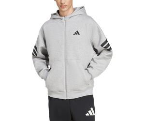 adidas Future Icon 3-Stripes Felpe con cappuccio S Grigio